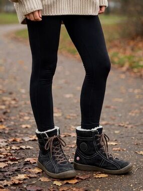 Softinos Iroska Derby Suede Hightop Boots
